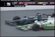 Indy Racing League (IndyCar Series) 2007 - Michigan - Dario Franchitti Dan Wheldon horrible crash