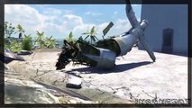 BeamNG Drive Experimental B-25 Mitchell WWII Bomber Crash Testing #111 HD