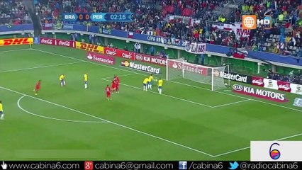 BRASIL  2 - 1  PERÚ - COPA AMÉRICA
