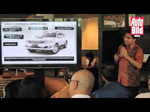 Launching Toyota Fortuner Facelift