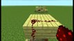 Minecraft Redstone tuts 1# - 1x2 redstone flush door