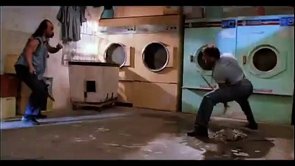 VAN DAMME - Death Warrant (1990) Washing Machines Scene