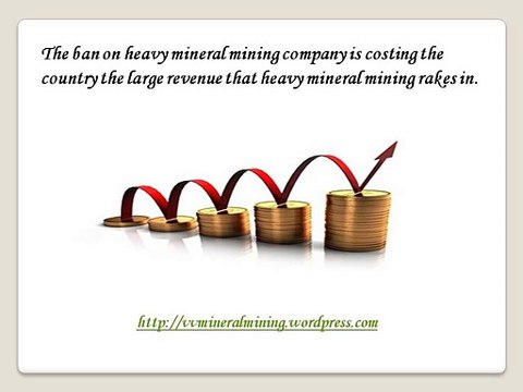 The Ban On Heavy Mineral Mining Is Costing The Indian Economy - VV Mineral Mining