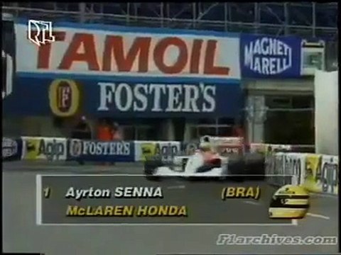 Ayrton Senna Pole Lap - Monaco GP 1991