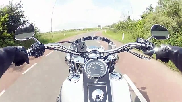 Harley Davidson Softail Deluxe ride 01-06-2014