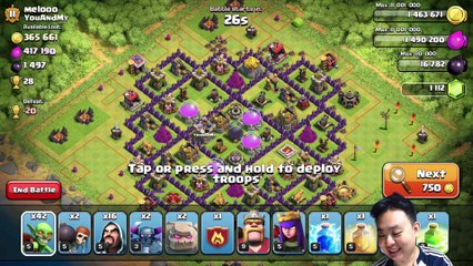 GoWiPe with goblins! - Clash of Clans 148