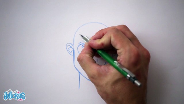 Zeichnen Sie eine Frisur: Rasiert