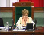 Poseł Bożena Henczyca - Wystąpienie z dnia 11 czerwca 2015 roku.