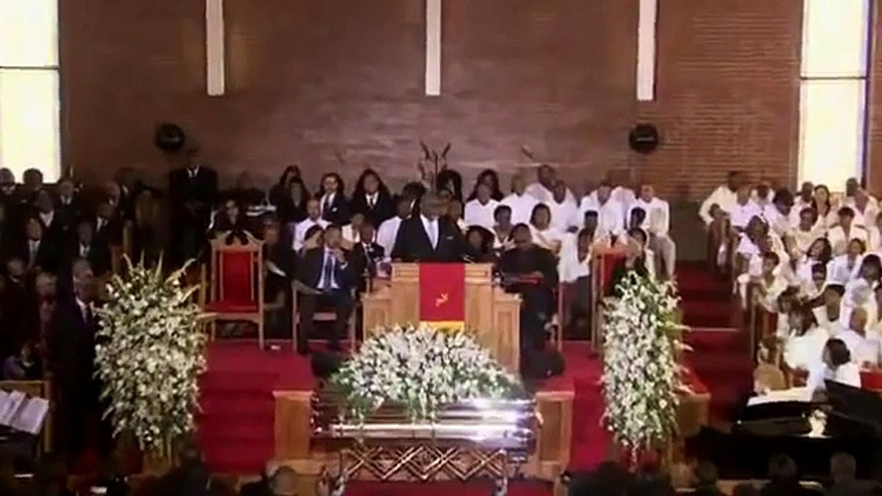 Whitney Houston Funeral - T.D. Jakes: DEATH HAD WON BUT (Love will last forever)