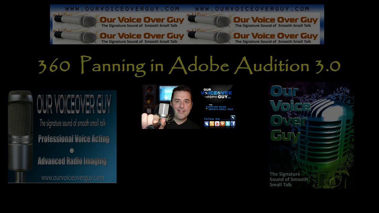 360 Panning in Adobe Audition 3.0 Tutorial