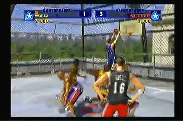 NBA Street Vol. 2 - PlayStation 2 PS2 - Intro Gameplay Shaq Kobe