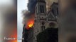 Incendie à Nantes : les images impressionnantes de la basilique Saint-Donatien en flammes