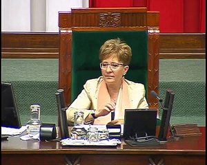Poseł Maria Nowak - Wystąpienie z dnia 11 czerwca 2015 roku.
