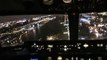 London City Night Arrival - Fokker 50