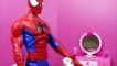 Barbie Frozen Elsa Mike Merman Spiderman Out of Toilet Paper Doll Parody DisneyCarToys - MertaCeyon