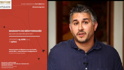 Présentation du débat "Migrants de Méditerranée, qui sont ces damnés de la mer ?" avec le Bondy blog
