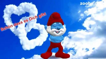 Ich bin froh, dass wir zwei uns kennen... Papa Schlumpf Zoobe deutsch