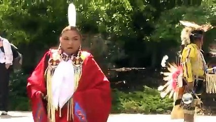 Lady's Fancy Shawl Dance by Blackfoot Crossing Historical Park Dance Group