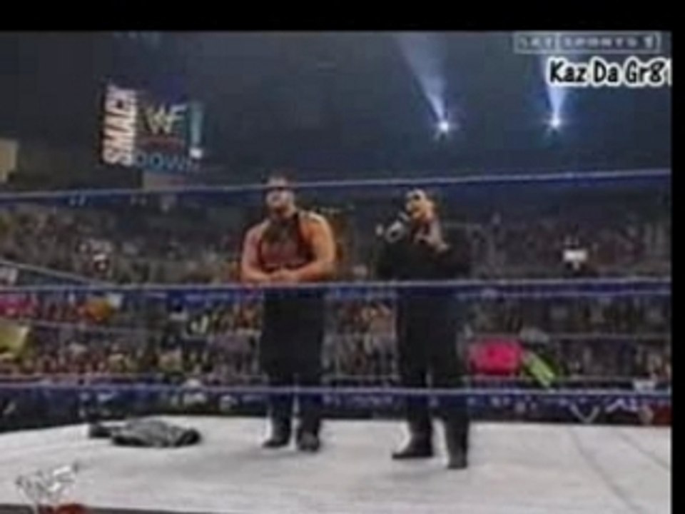 The Rock,Show,Shane,Rikishi Segment