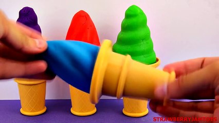 Shopkins Play Doh Ice Cream Spongebob Despicable Me 2 Regular Show Surprise Eggs Strawberr