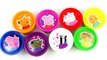 Play Doh Peppa Pig Cans Surprise Eggs doug toys Angry Birds Egg