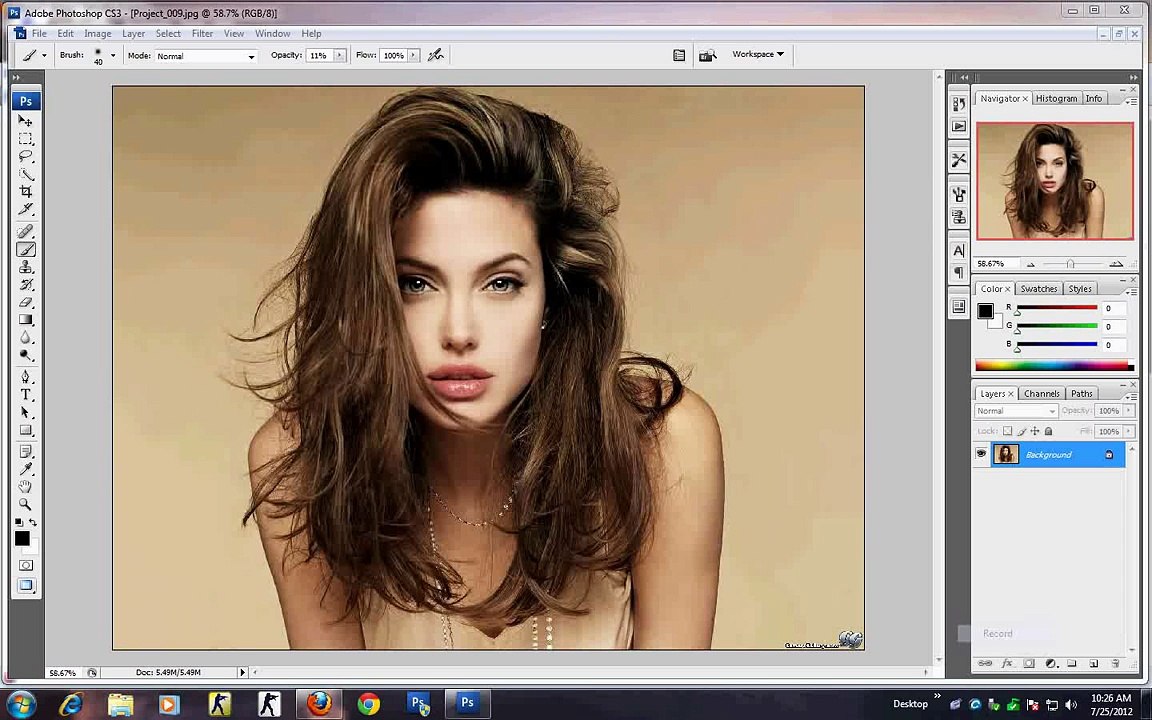 photoshop Tutorial - How to make sketch using image