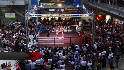 LIVE MUAY THAI FIGHT in Thailand! "Bangkok Fight Night Season 2 "