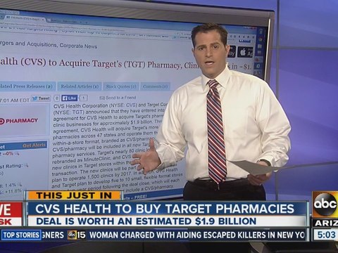 CVS Health to buy Target pharmacies