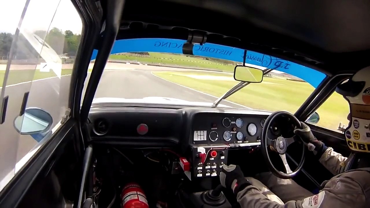 Ford Capri mk1 RS - Cosworth im historischen Motorsport RS2600 Donington Historic Festival