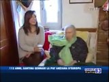 La donna più anziana d'europa festeggia 112 anni