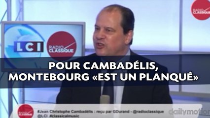 Pour Cambadélis, Montebourg «est un planqué»