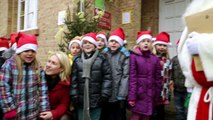 Manuela Schwesig besucht den Weihnachtsmann in Himmelpfort