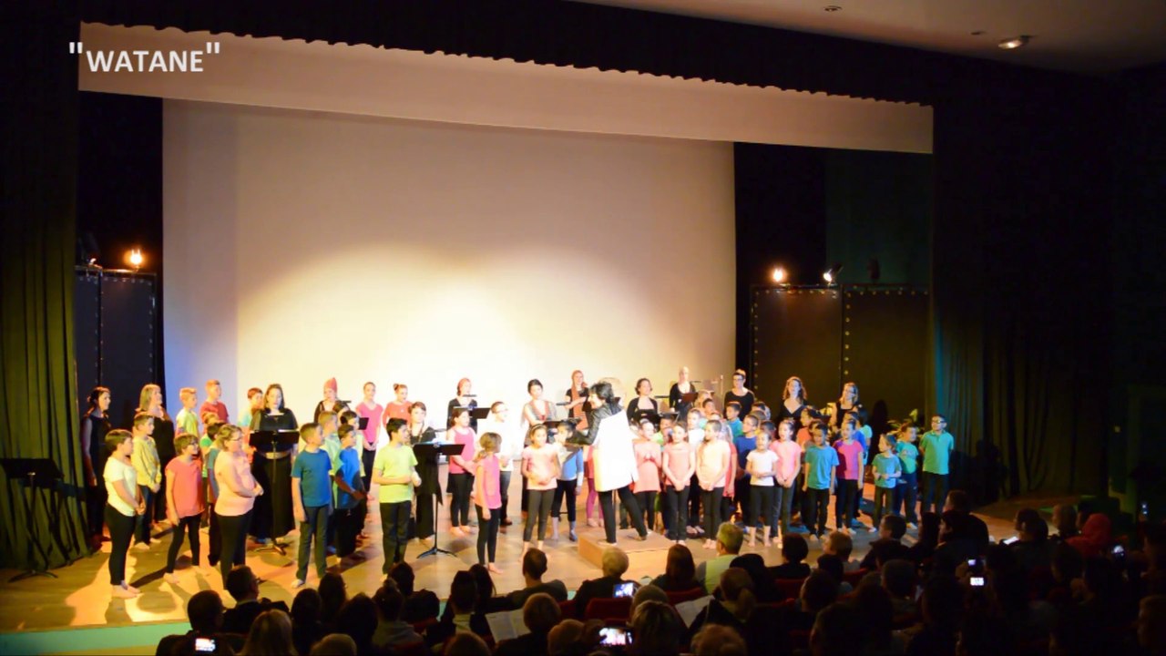 Métissages - Concert des élèves de Guénange (écoles du Bois et Ste Scholastique) avec le groupe Calliope-Voix de Femmes