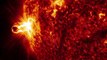 Sun Releases Strong X-class Solar Flare | NASA SDO Space Science HD