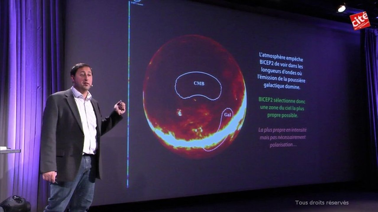 Frissons dans le fond cosmologique