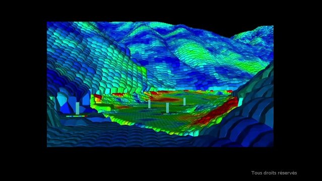 Exemples de simulation numérique, séismes