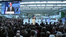 Inauguration par le Président de la République - Bourget 2015 - Dassault Aviation