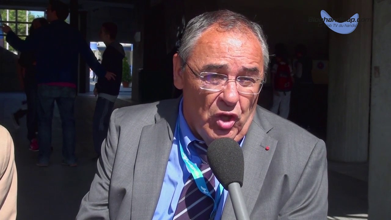 Interview exclusive de Ségolène Neuville - Secrétaire d'Etat chargée des Personnes handicapées et de Gérard Masson - Président de la Fédération Française Handisport