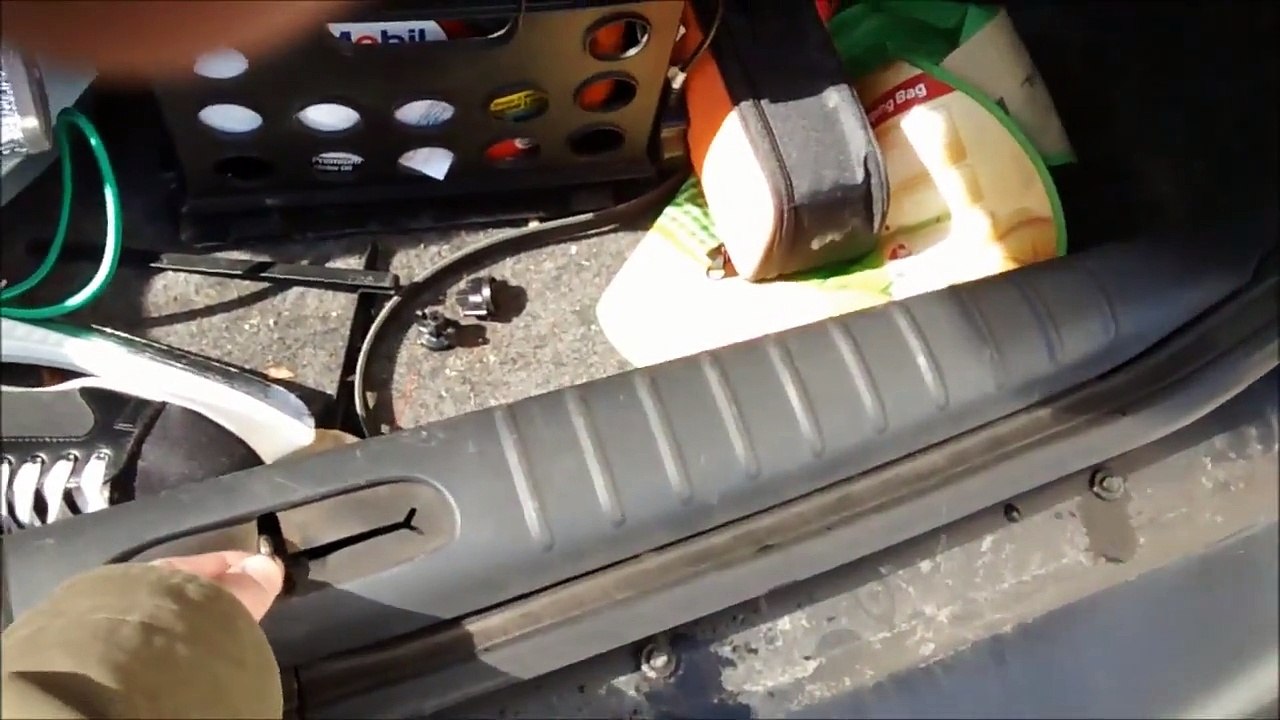 Alero Trunk Latch Rust Repair