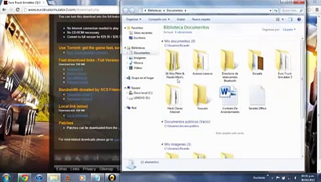 Como Descargar Euro Truck Simulator 2, Full, Gratis