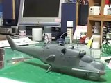 How to Build 1/48 Trumpeter Mi-24P Hind-F Model Kit [4/6] | Helicopter Model Kit Japanese Show