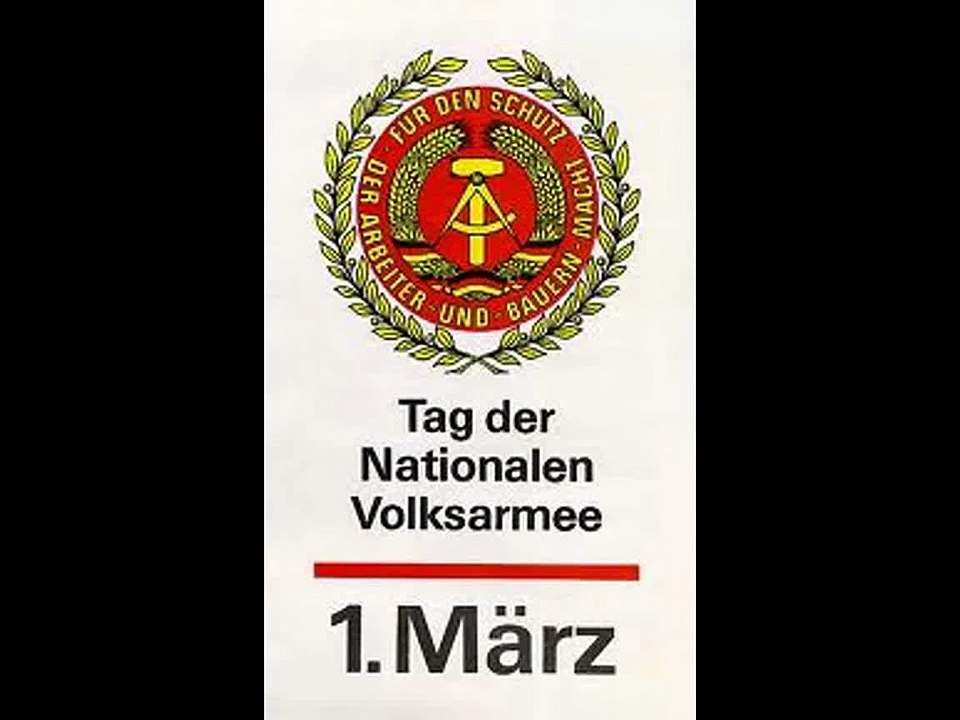 Marsch der Nationalen Volksarmee der DDR - DDR