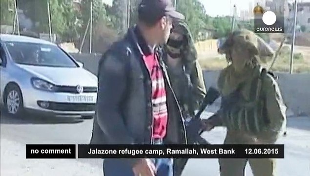 Video shows Israeli soldiers beating unarmed Palestinian demonstrator