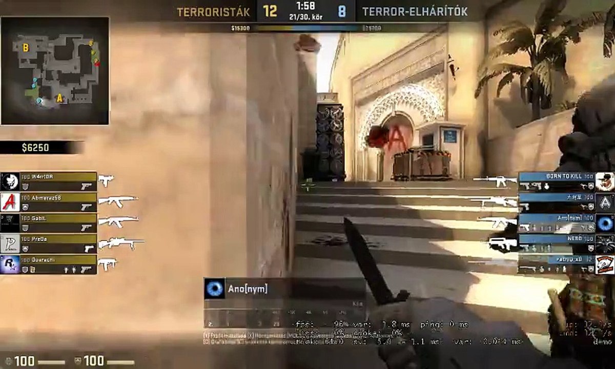 Silver Ninja in action