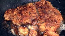 chicken fried steak in the pan | best chicken biryani recipes |