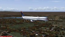 Flight Simulator 9/2004 Boeing 767 Landing Manchester 6R
