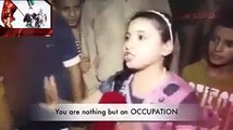Must Watch! Young Palestinian girl speaking like a lioness, with ultimite determination, vowing to defeat the Zionists and liberate Palestine! InshA Allah!