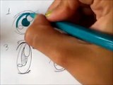 Como dibujar y colorear ojos anime
