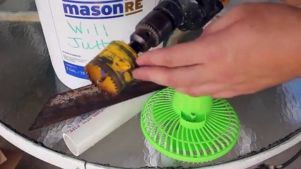 Homemade Air Conditioner (Use Ice From water for better effect)