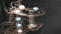Rolling Ball Sculpture - Stephen Jendro - Kinetic Metal Art - Marble Machine